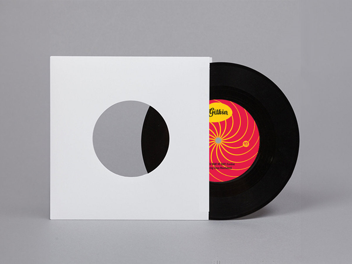 Gitkin - "Don't You Want Me Baby / Mi Lamento" 7"
