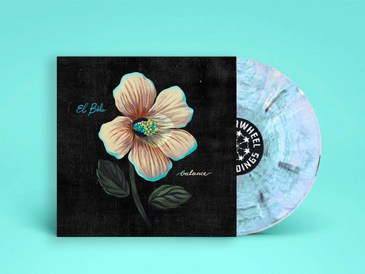 El Buho - "Balance" Azure & Black Swirl Vinyl LP Reissue