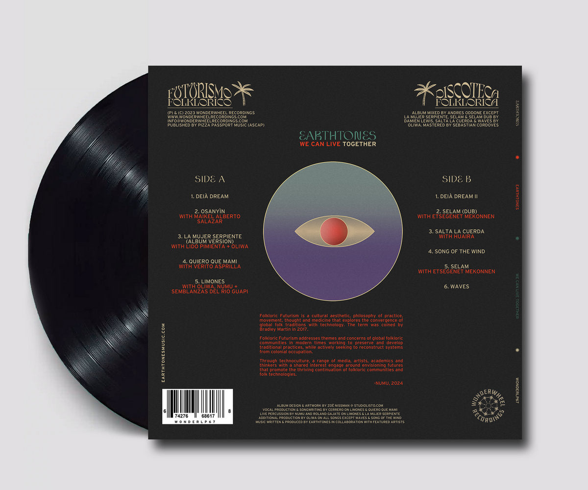Earthtones - We Can Live Together LP