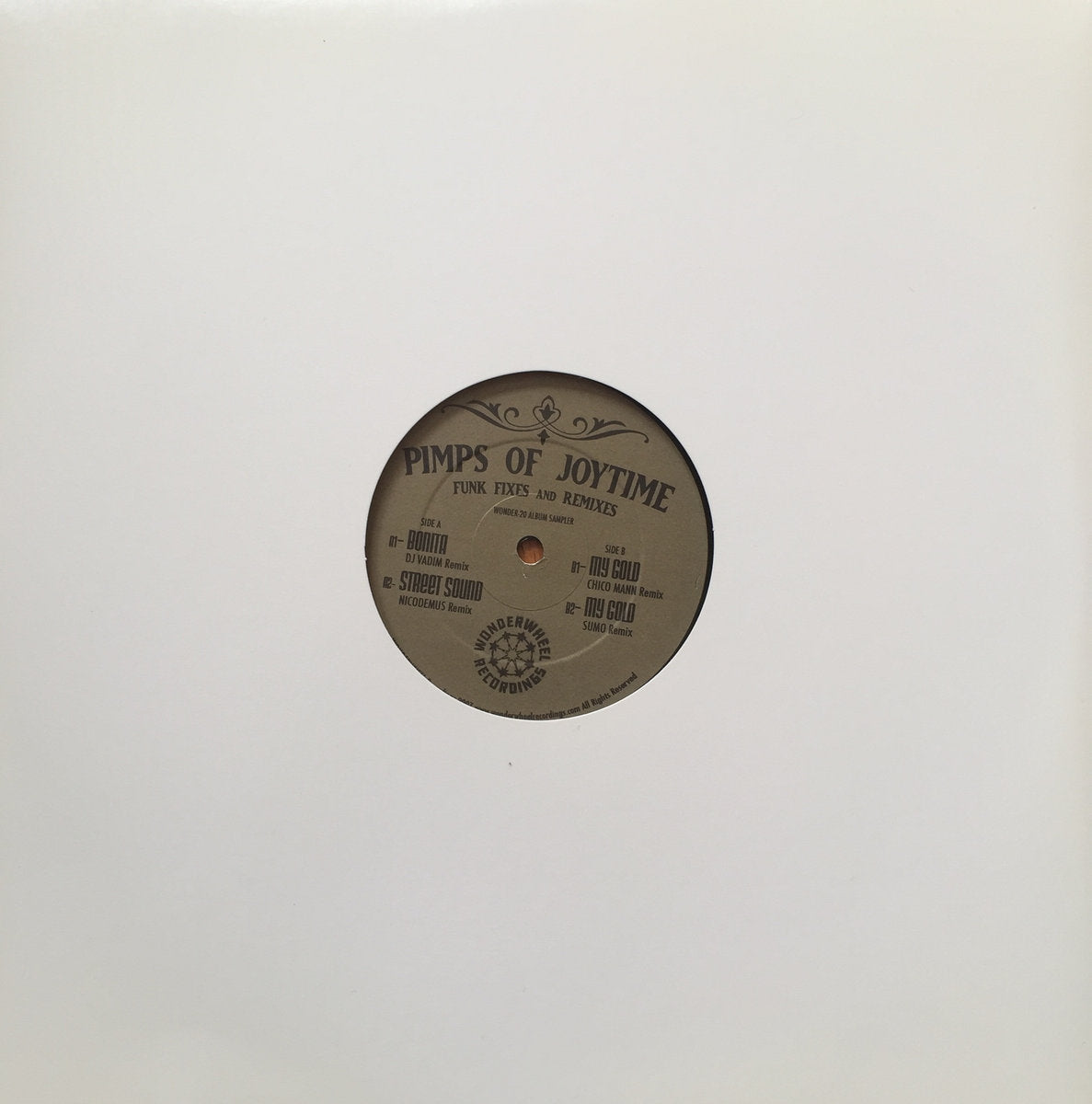 Pimps of Joytime - "Hi Steppin / Funk Fixes & Remixes" 12"