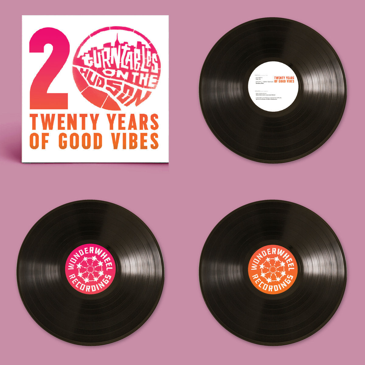 "Turntables on the Hudson 20th Anniversary" Vinyl Compilation by Nickodemus